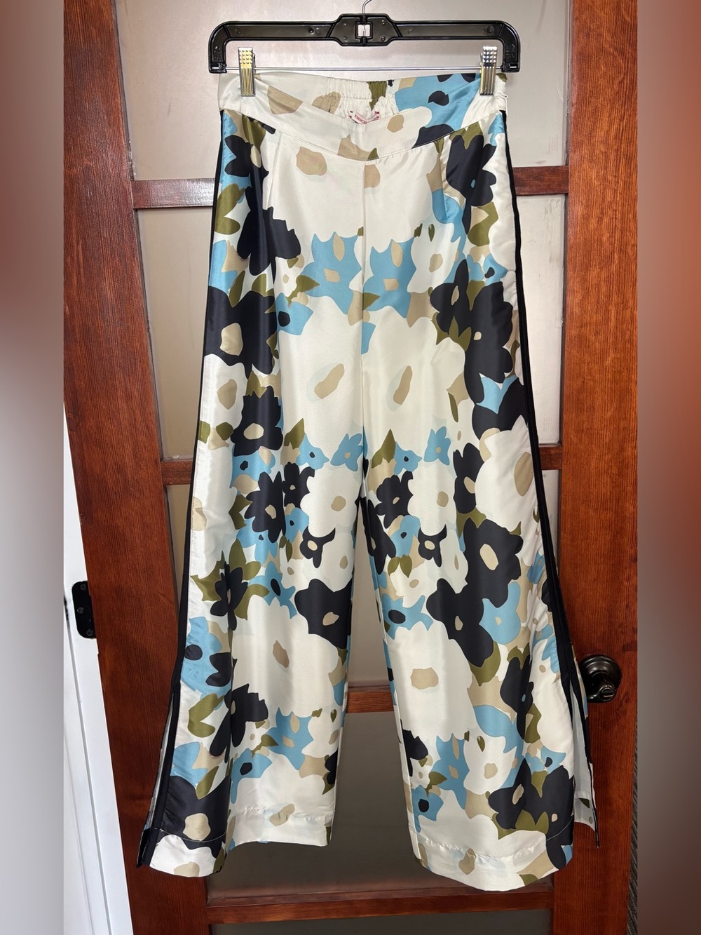 Frances Valentine Palazzo Floral Pants